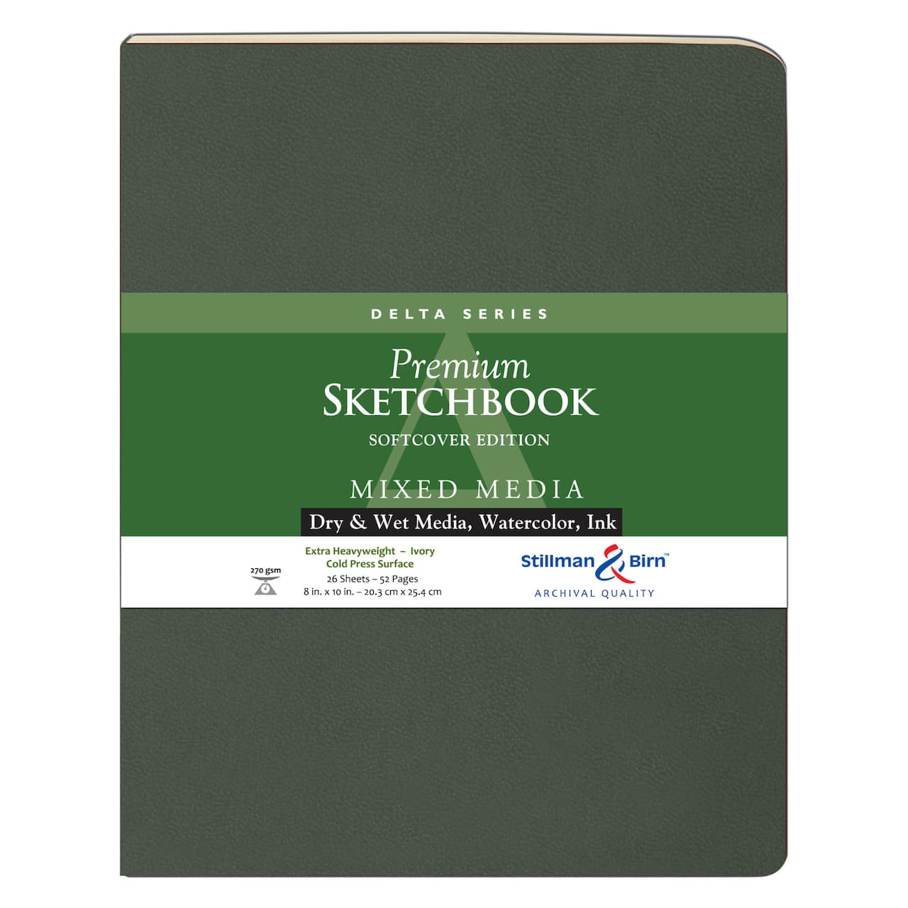 Stillman &#x26; Birn&#x2122; Delta Series Premium Softcover Mixed Media Sketchbook